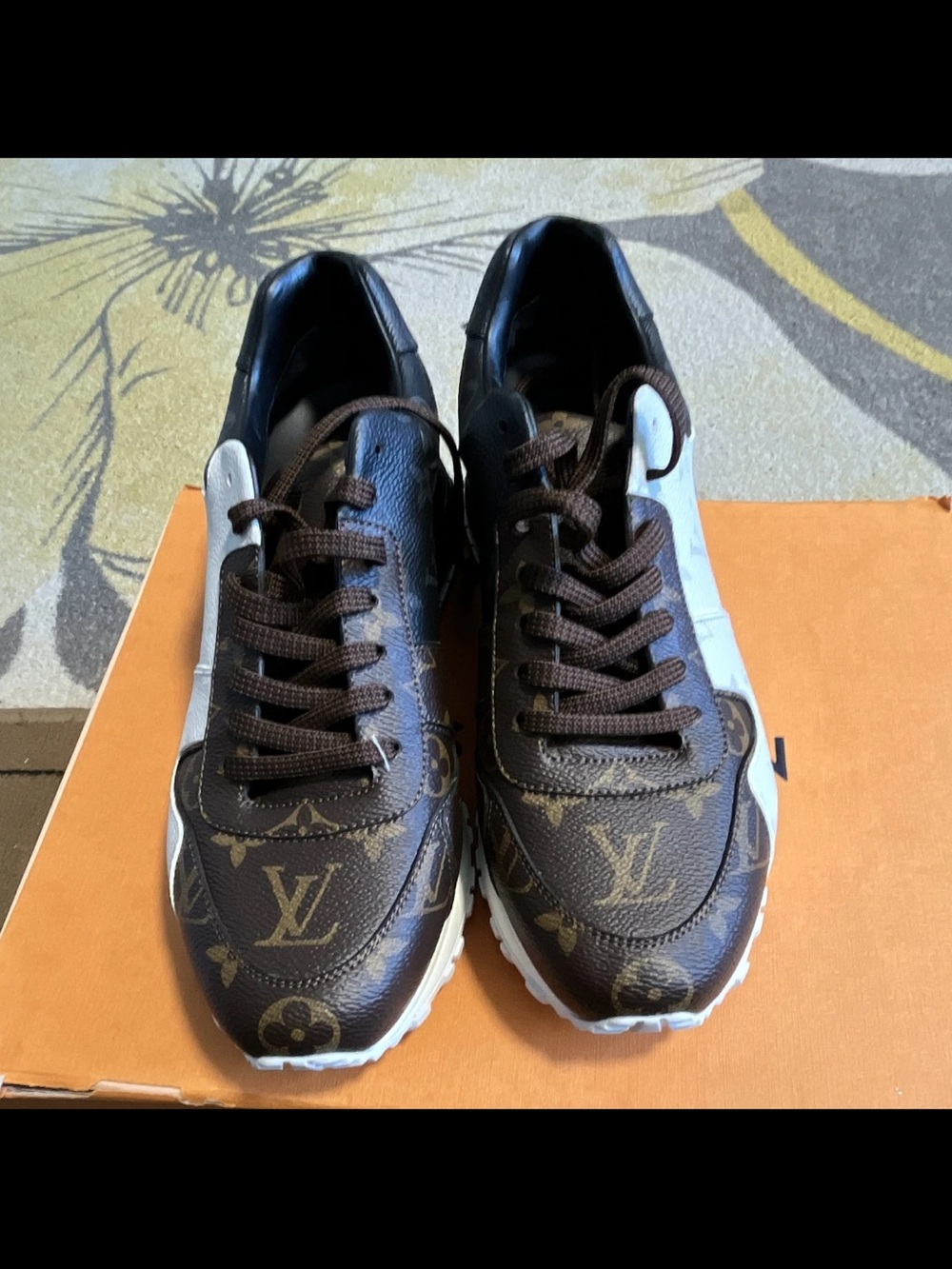 Louis Vuitton Run Away Brown Monogram Low-Top Sneakers